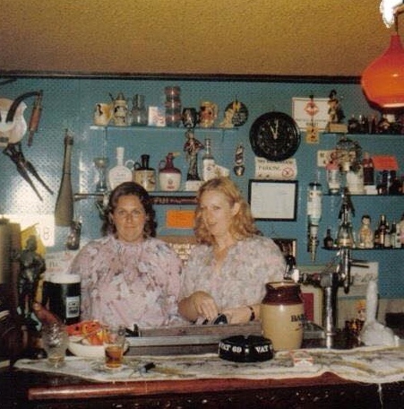 Margaret and Cheryl Mahony in the Tavern