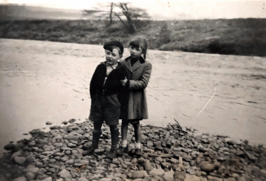 Tony & Maureen on the River Goyt