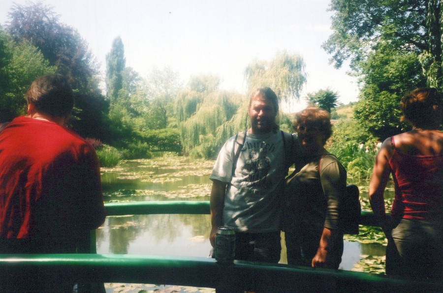Karl and I at Monet's Garden