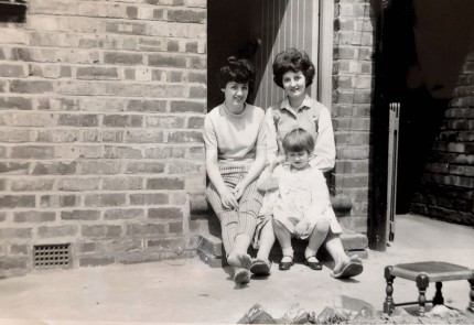 Joan and I with Karen, 1963