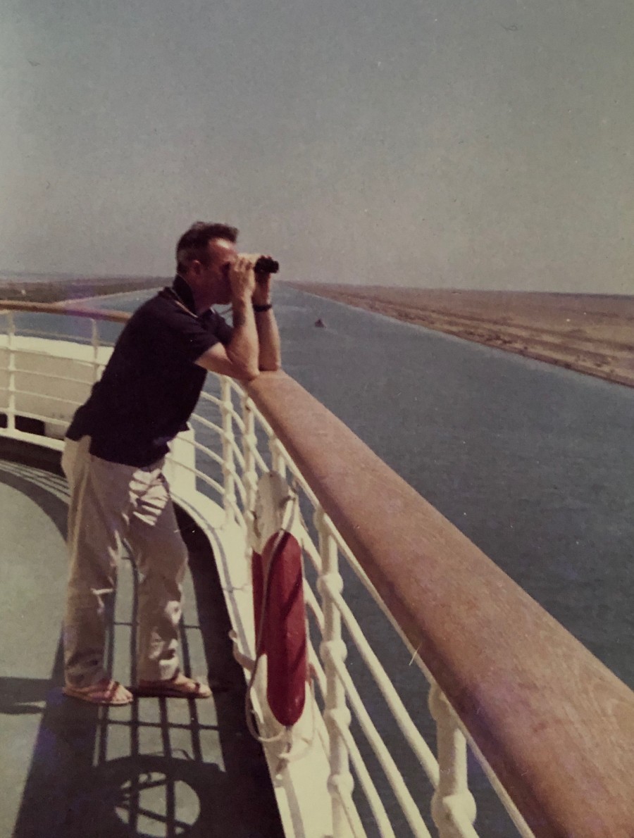Dad - Suez Canal - home to U.K