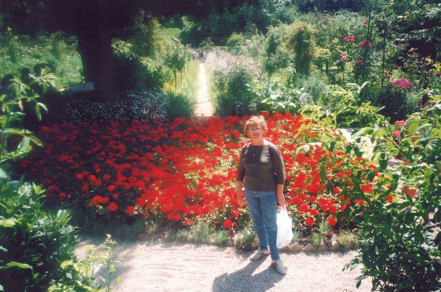In Monet's garden