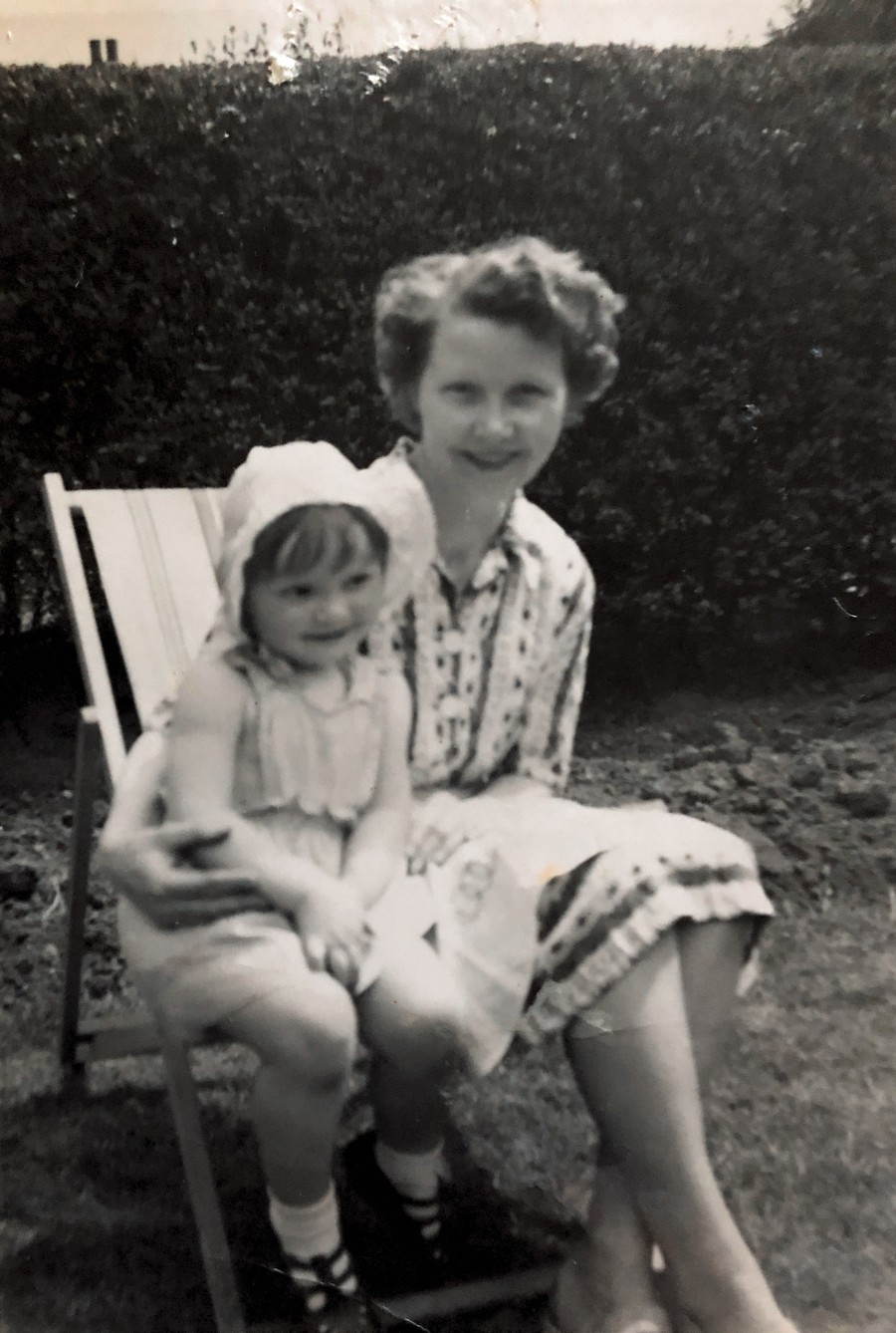 Joan with her Mum