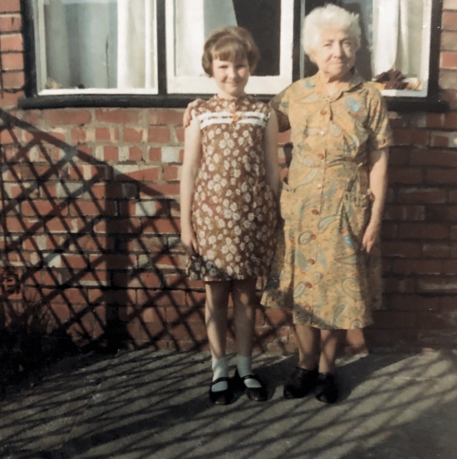 Jean with her Gran - September, 1968