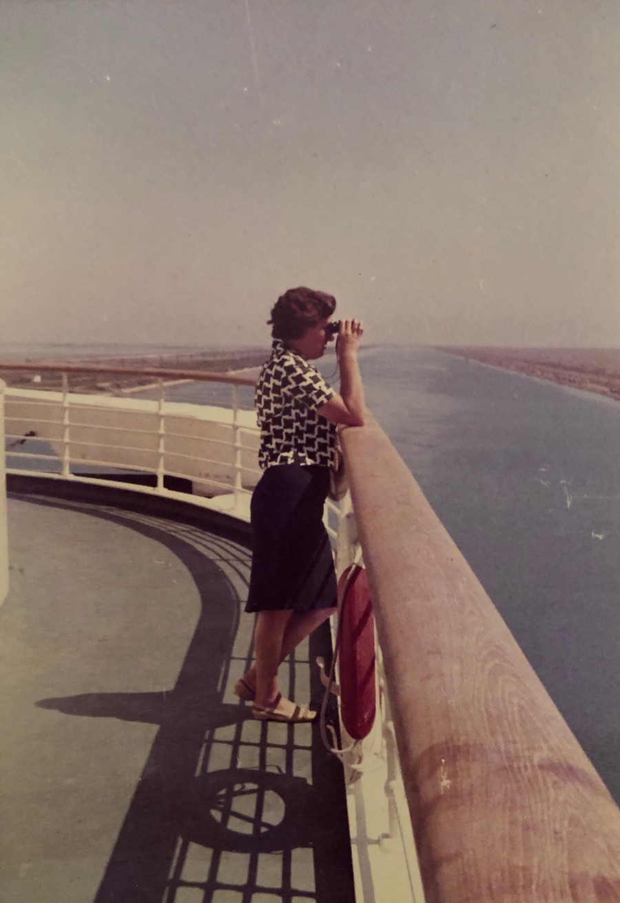 The Suez Canal, aboard the 'Orcades' (1962)