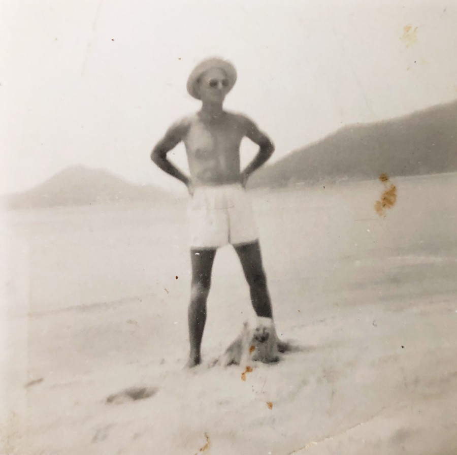 Bill (My Father) at Shoal Bay (1950)