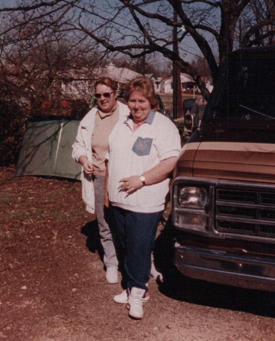 Cheryl & I in Texas