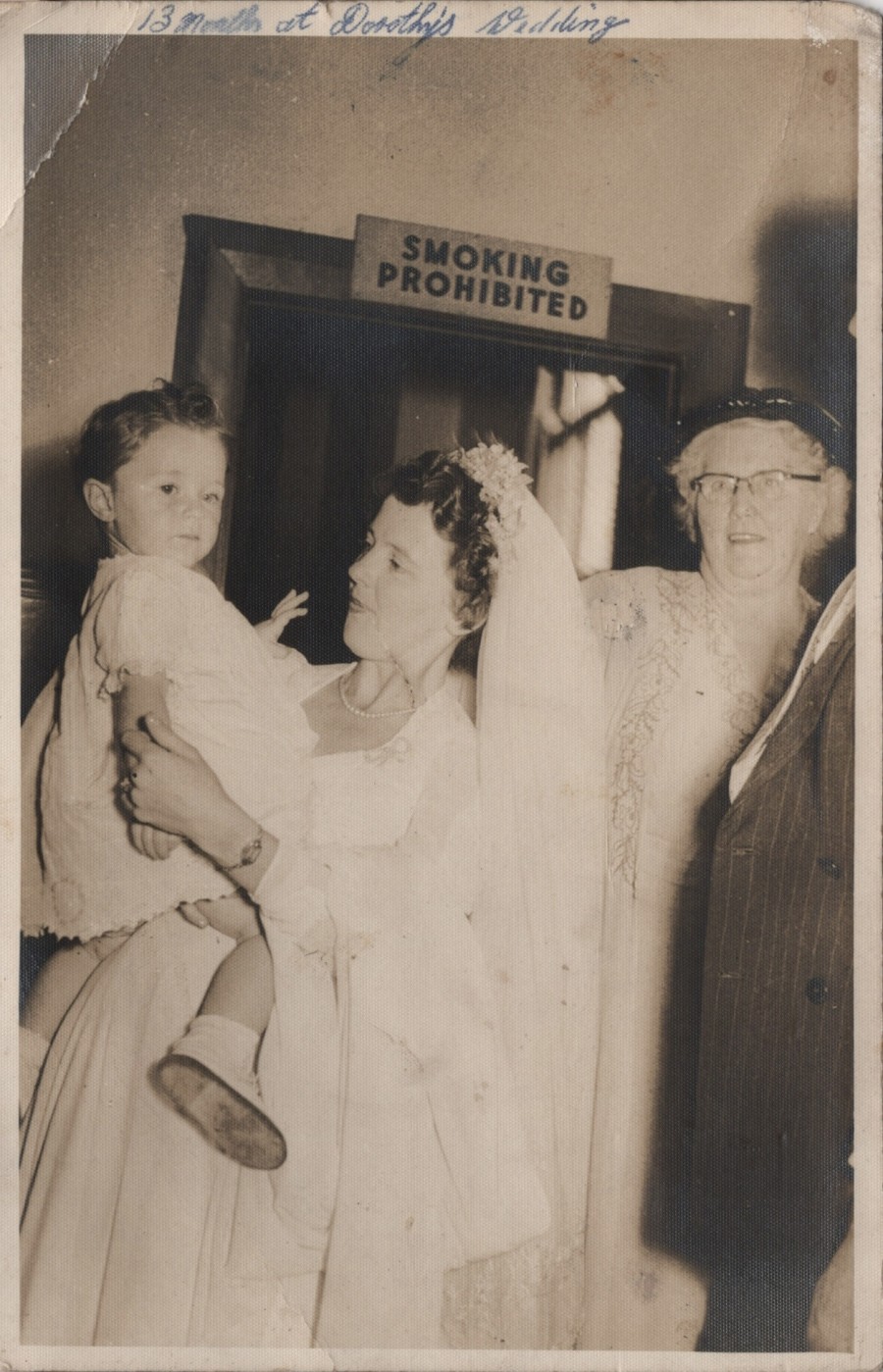 Dorothy and I at her wedding - Nanna Ridge to the right