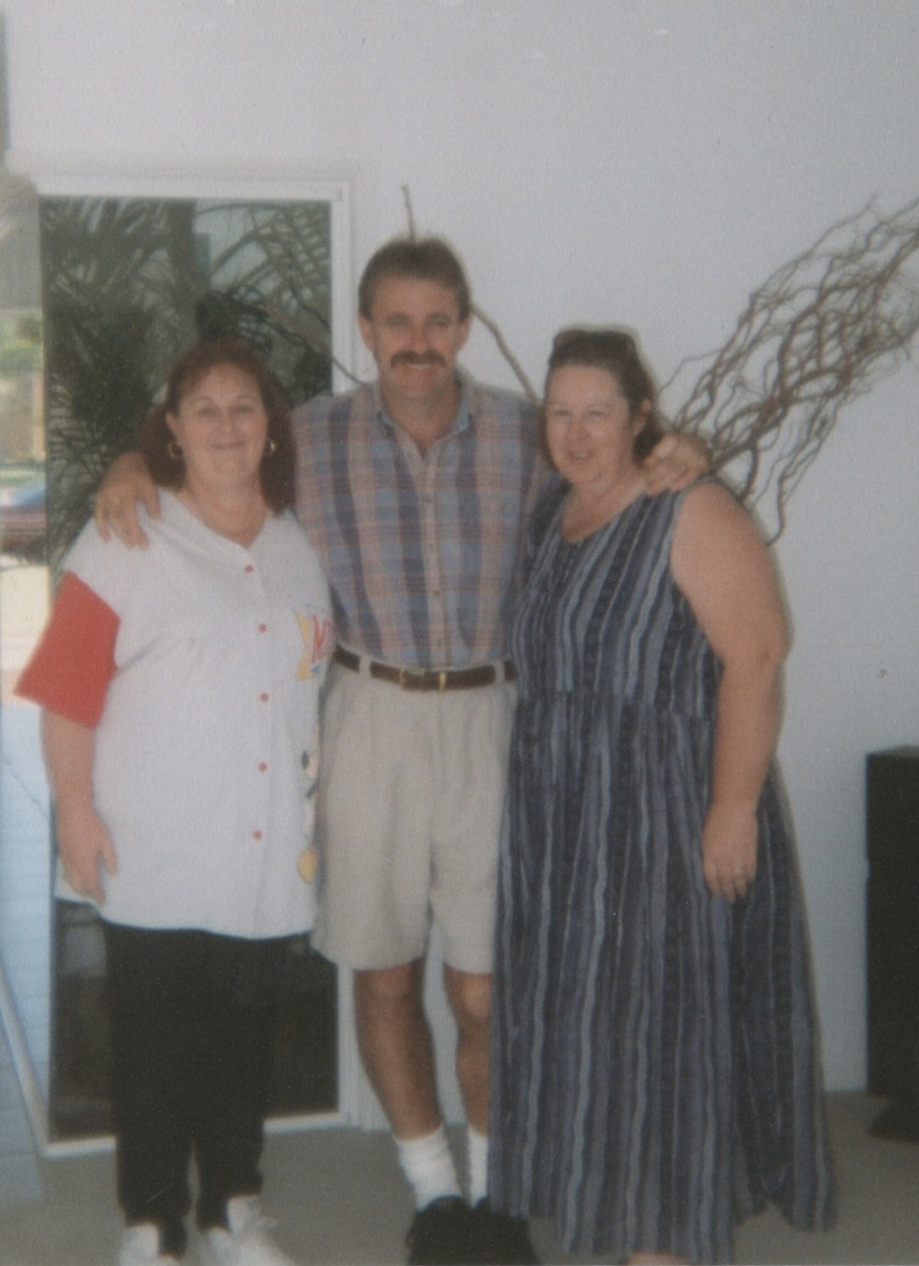 Margaret, Geoffrey, and Cheryl in Noosa