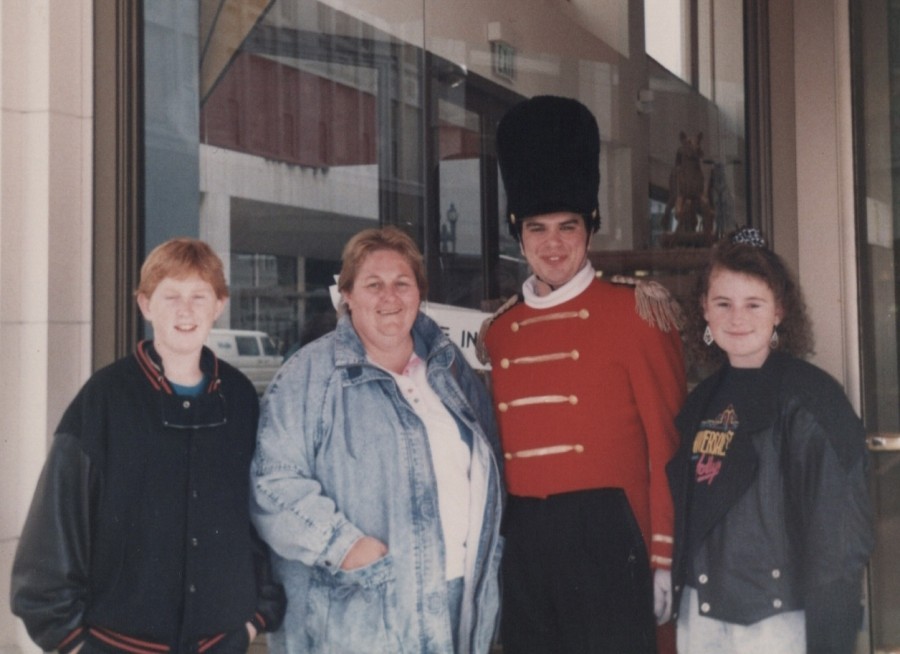 Graeme, Margie & Melissa - San Francisco (1989)