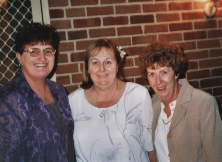 Adele, myself, and Sue (my wedding)