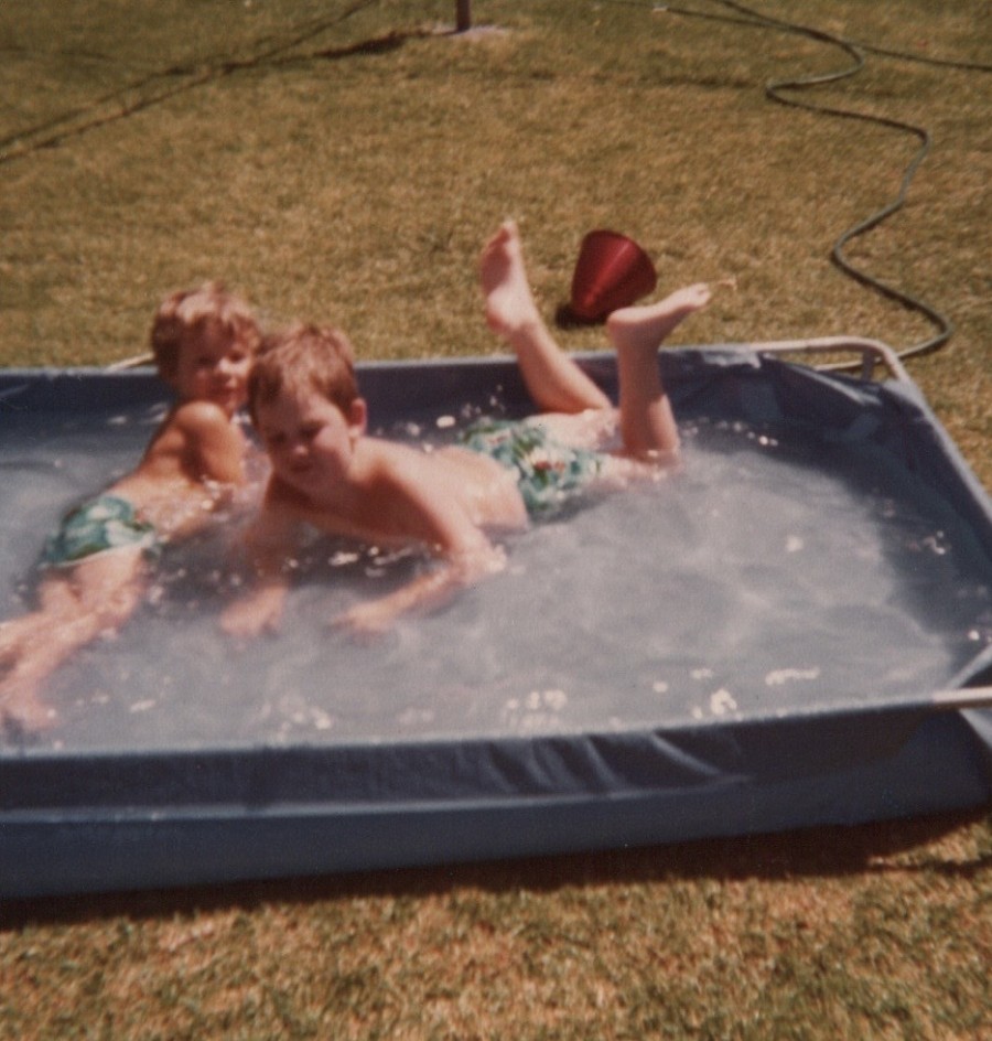 Adam & Shane - Mum & Dad's backyard