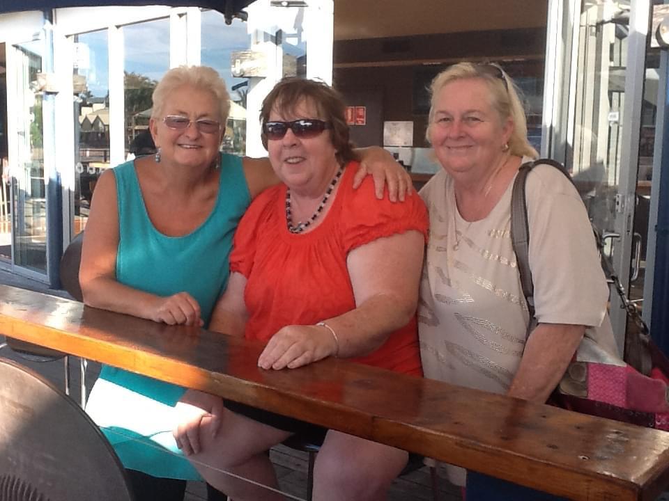 Julie, Cheryl, & Margie - out for lunch