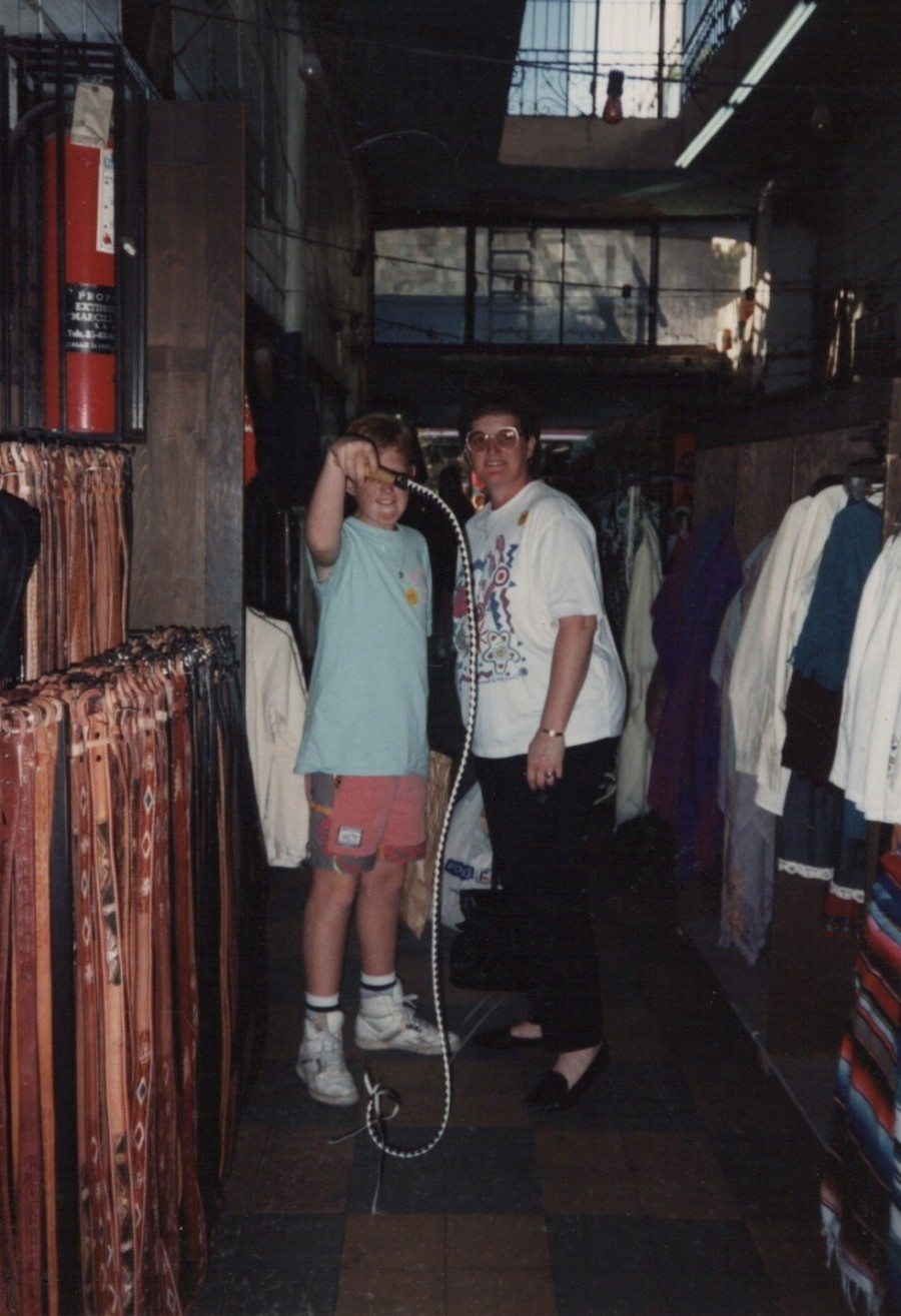 Graeme & Adele in Tijuana, Mexico (1989)