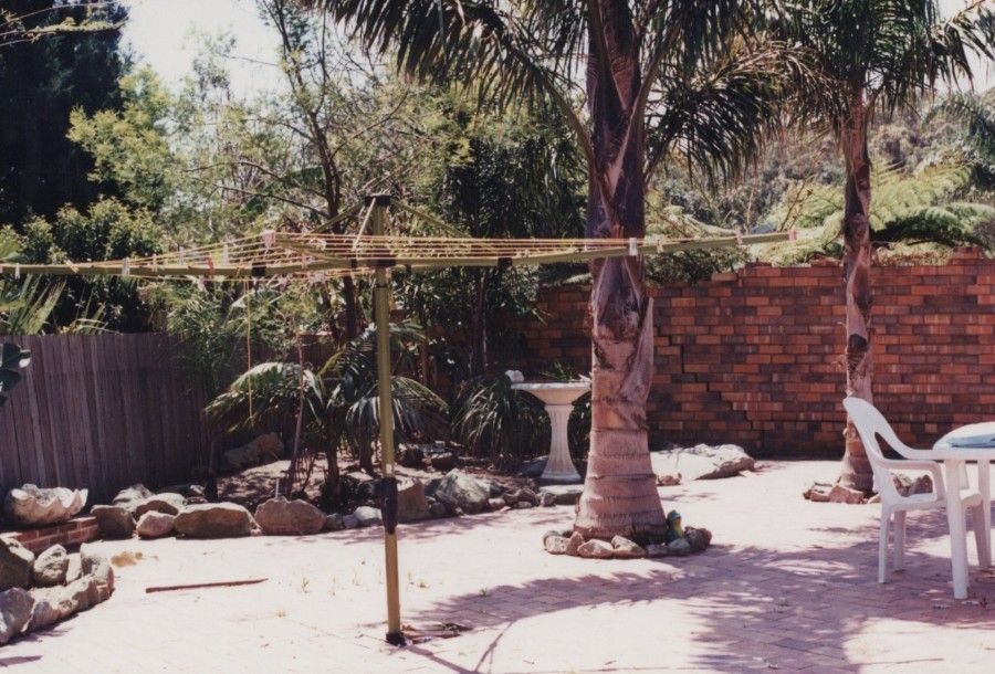 The backyard - after the renovations (Kurnell)