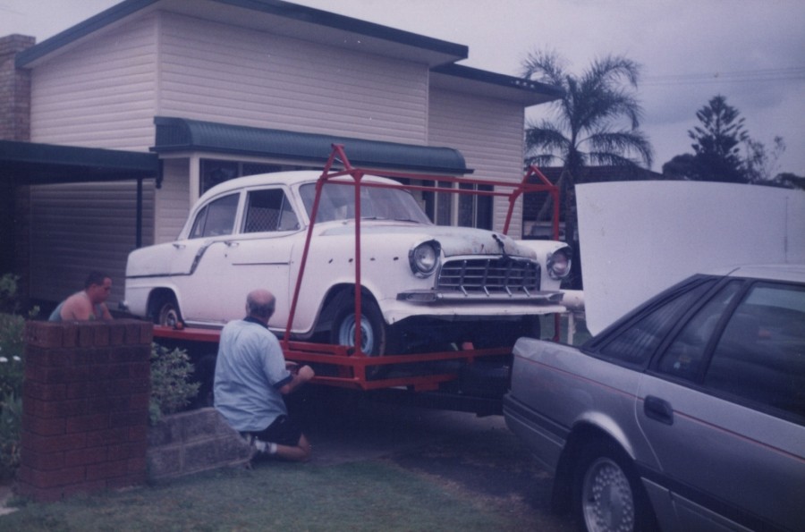 The day we picked up Frank (1951, FC Holden)