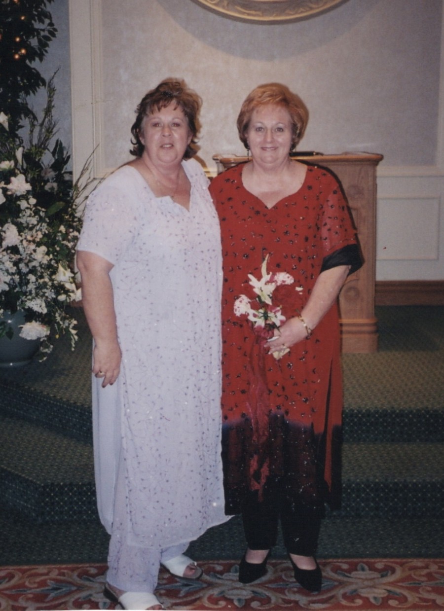 Cheryl and I in Las Vegas on Desiree's wedding day