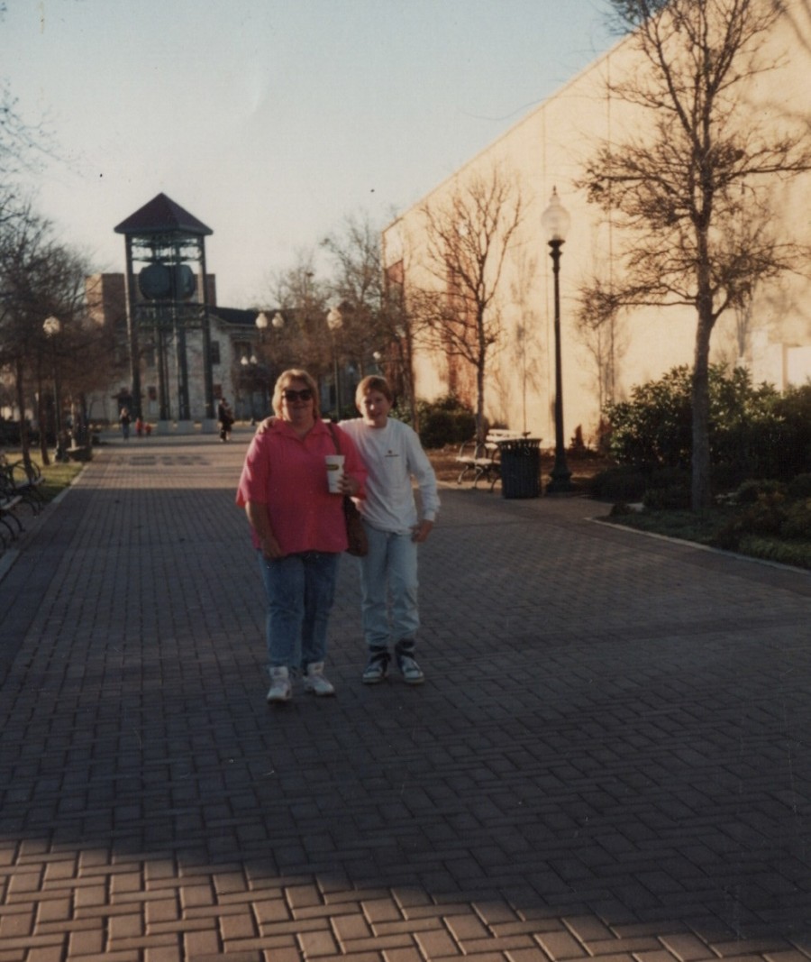 Myself & Graeme - San Antonio (1989)